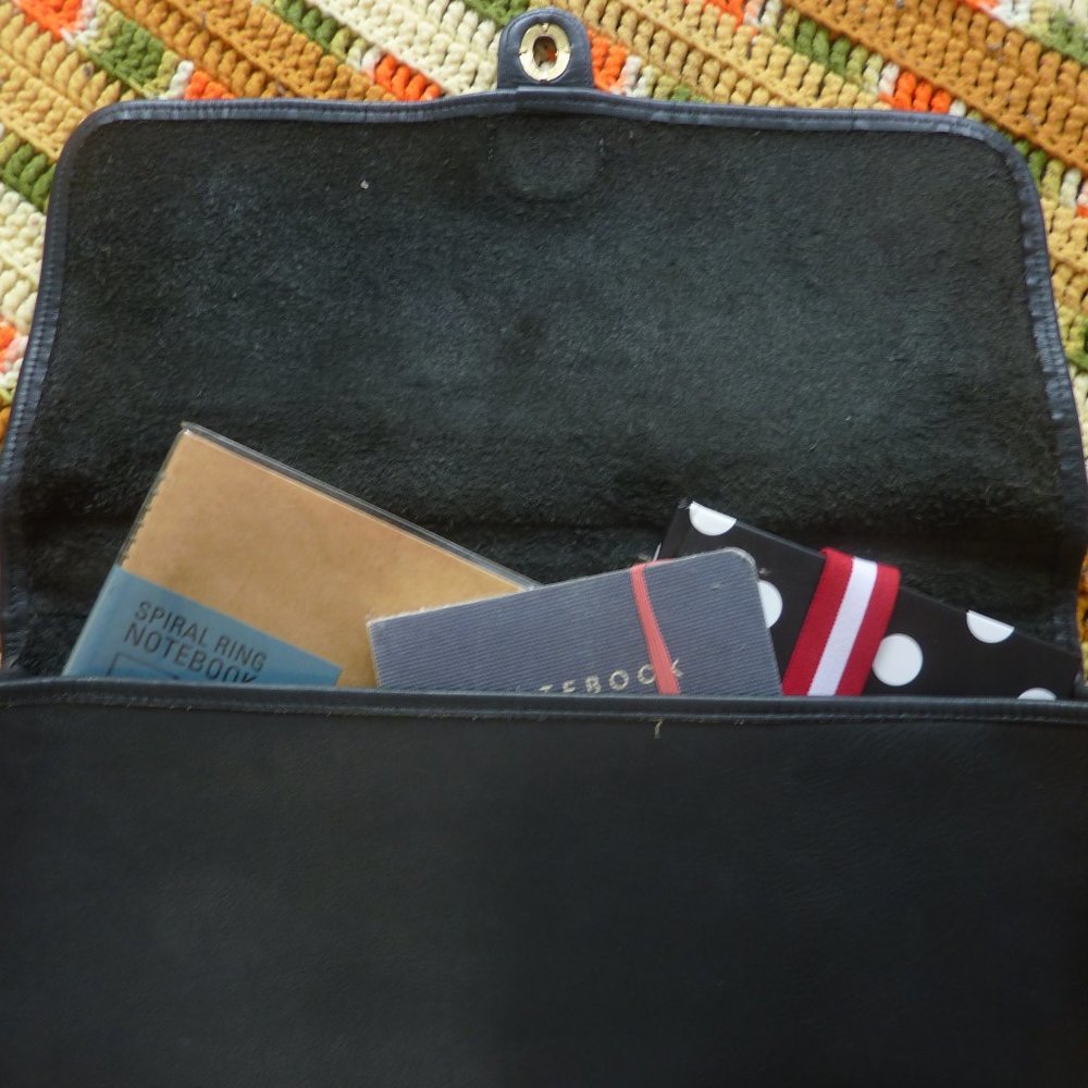 Vintage Black Coach Briefcase - Picture 9 of 13